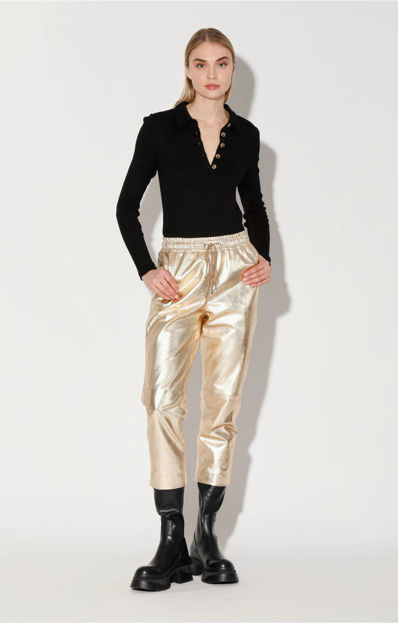 Walter Baker Minh Jogger, Gold - Leather - clever alice