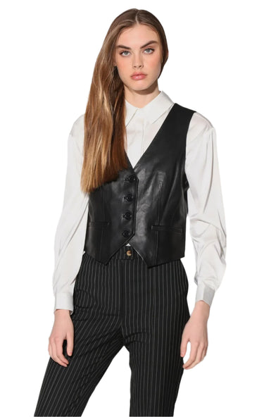 Walter Baker Leslee Leather Vest