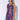Walter Baker Libra Leather Dress in Amethyst - clever alice