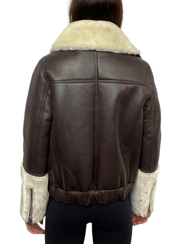 Walter Baker Brown Leather Jacket 