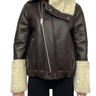 Walter Baker Brown Leather Jacket 