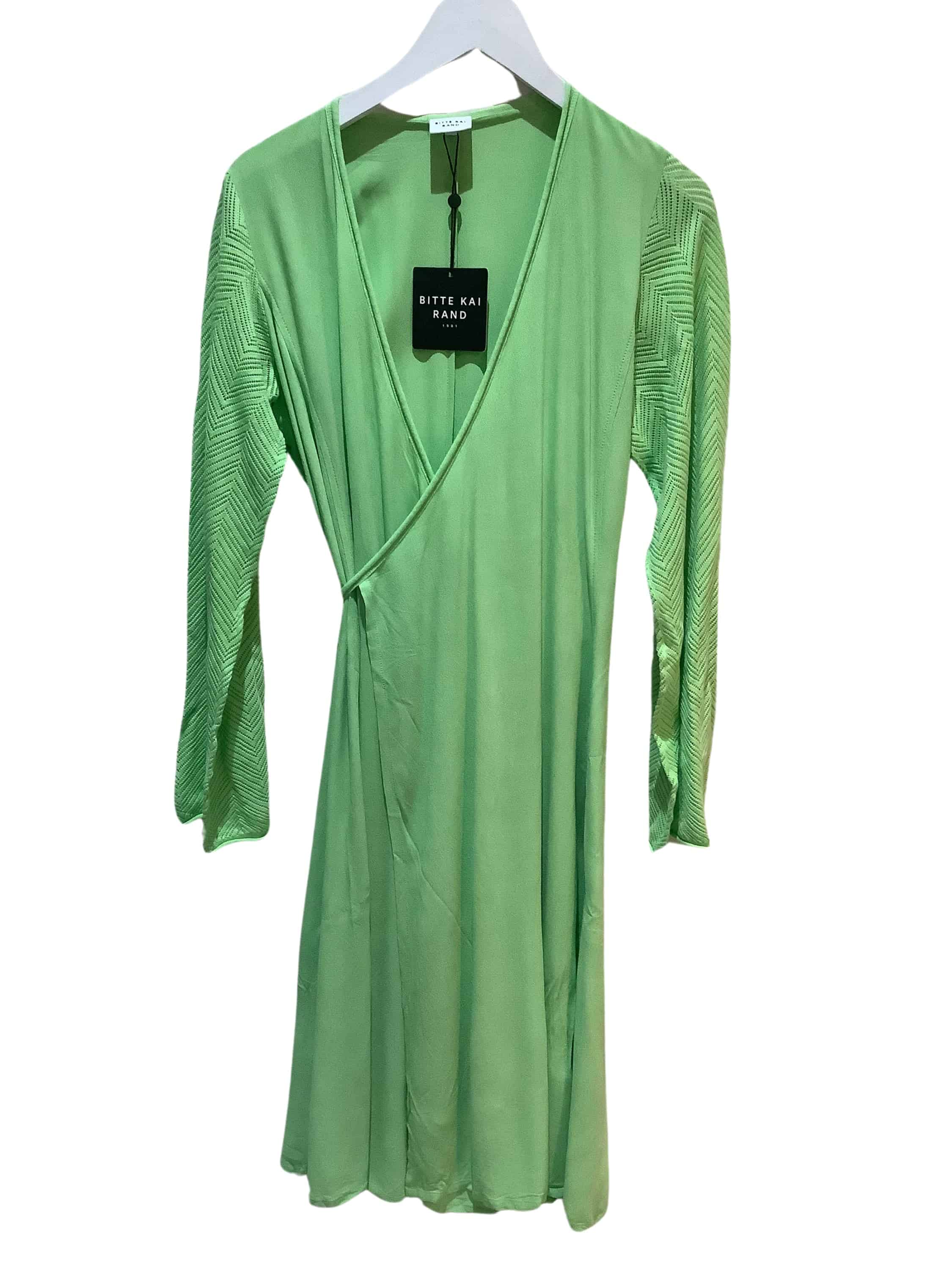 Bitte Kai Rand Green Wrap Dress - clever alice