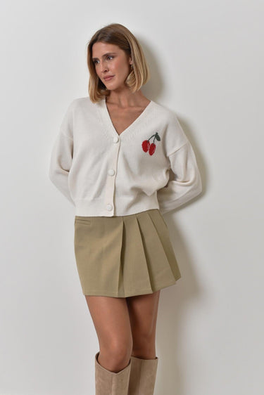 Clever Alice Cherry Cardigan 