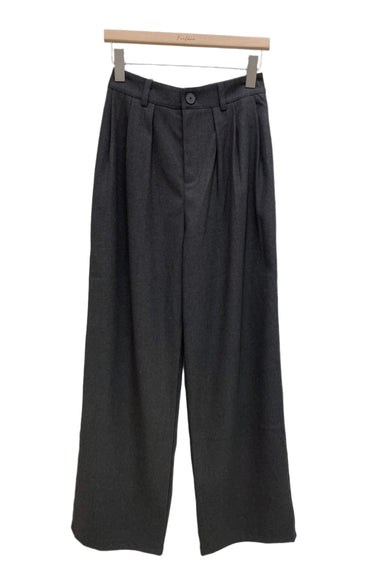 Clever Alice French Trousers in Dark Grey 