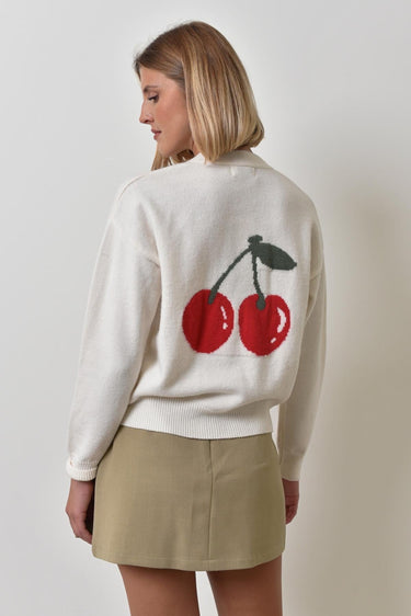 Clever Alice Cherry Cardigan 