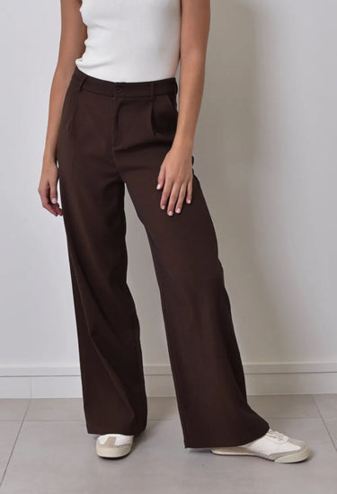 Clever Alice Chocolate Trouser 