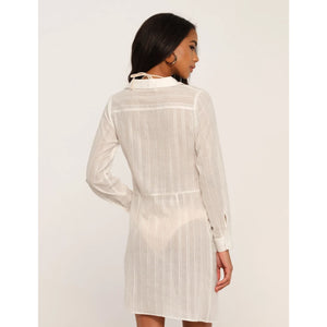 Heartloom Xena Cover-Up in Ivory or Pond - Dresses