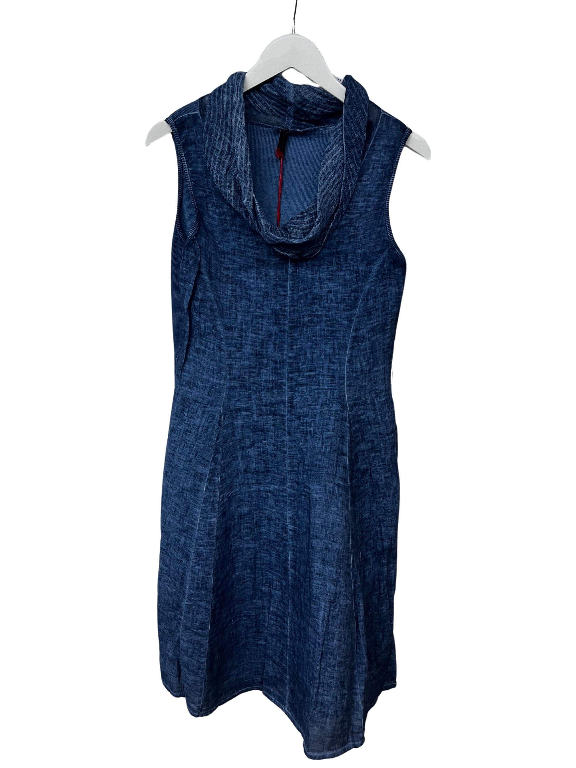 Inizio Blue Denim Wash Dress - clever alice