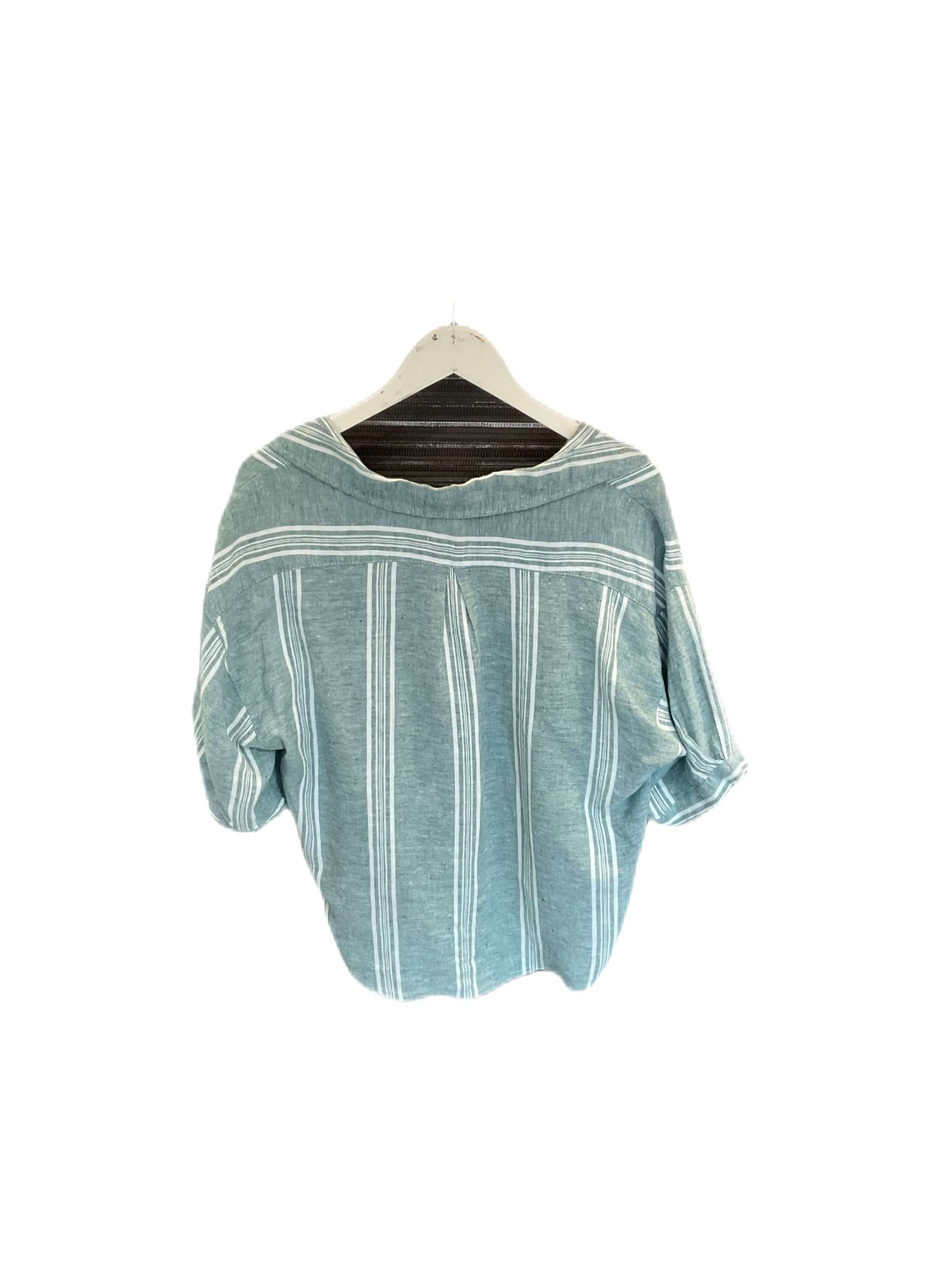 Inizio Linen Striped Shirt - clever alice
