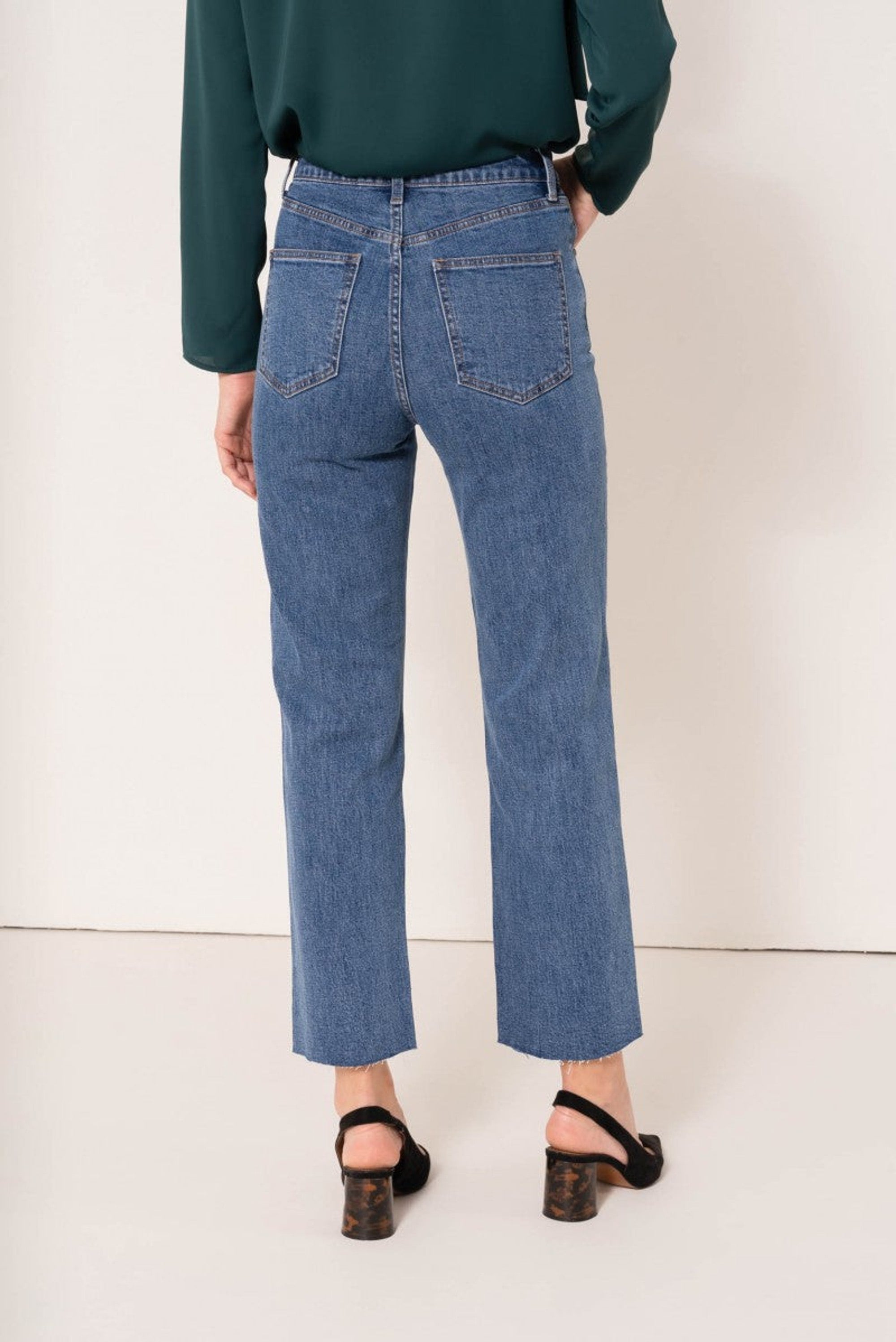Oraije Paris Sandra straight-leg jeans - clever alice