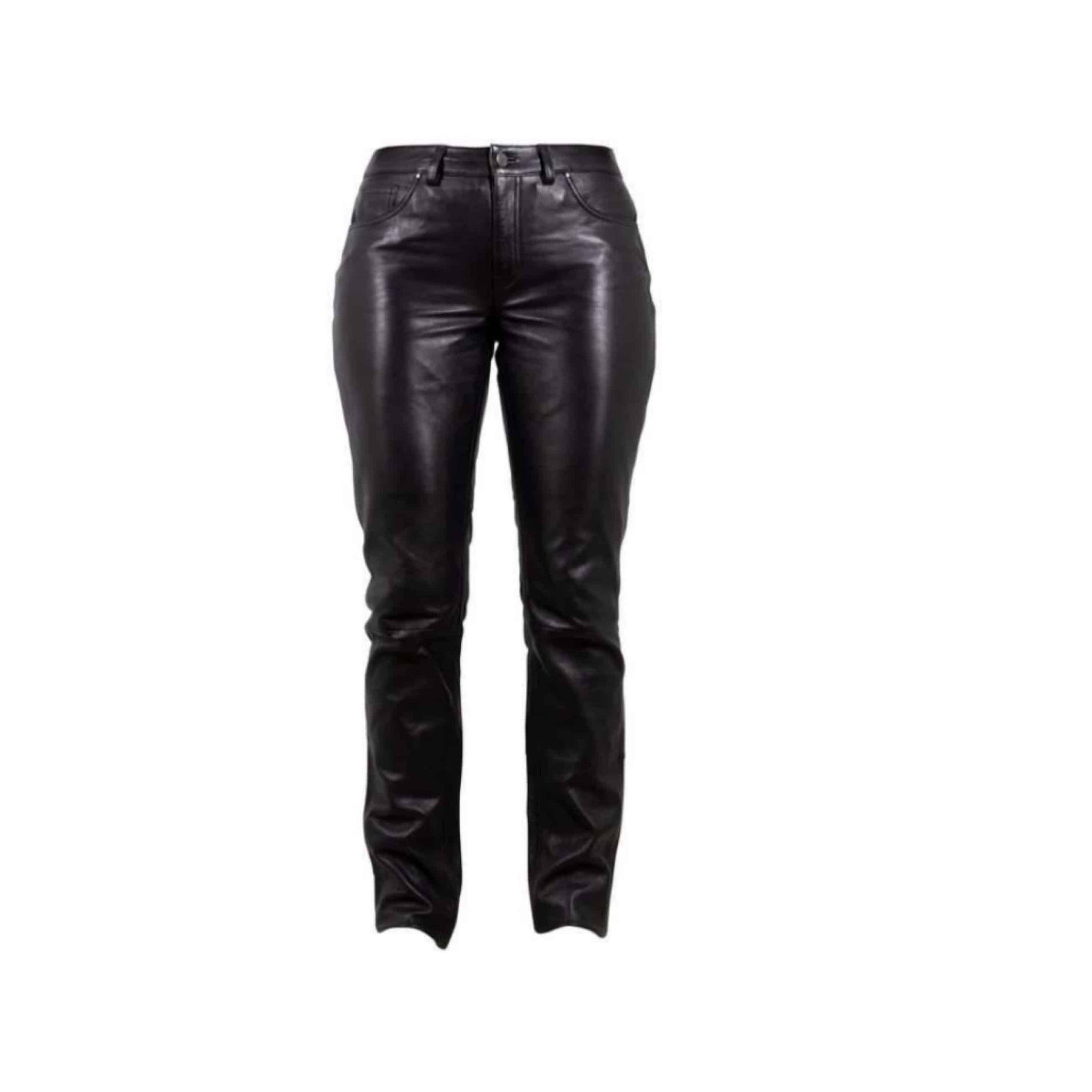 Mauritius Zazoe Leather Pants in Black