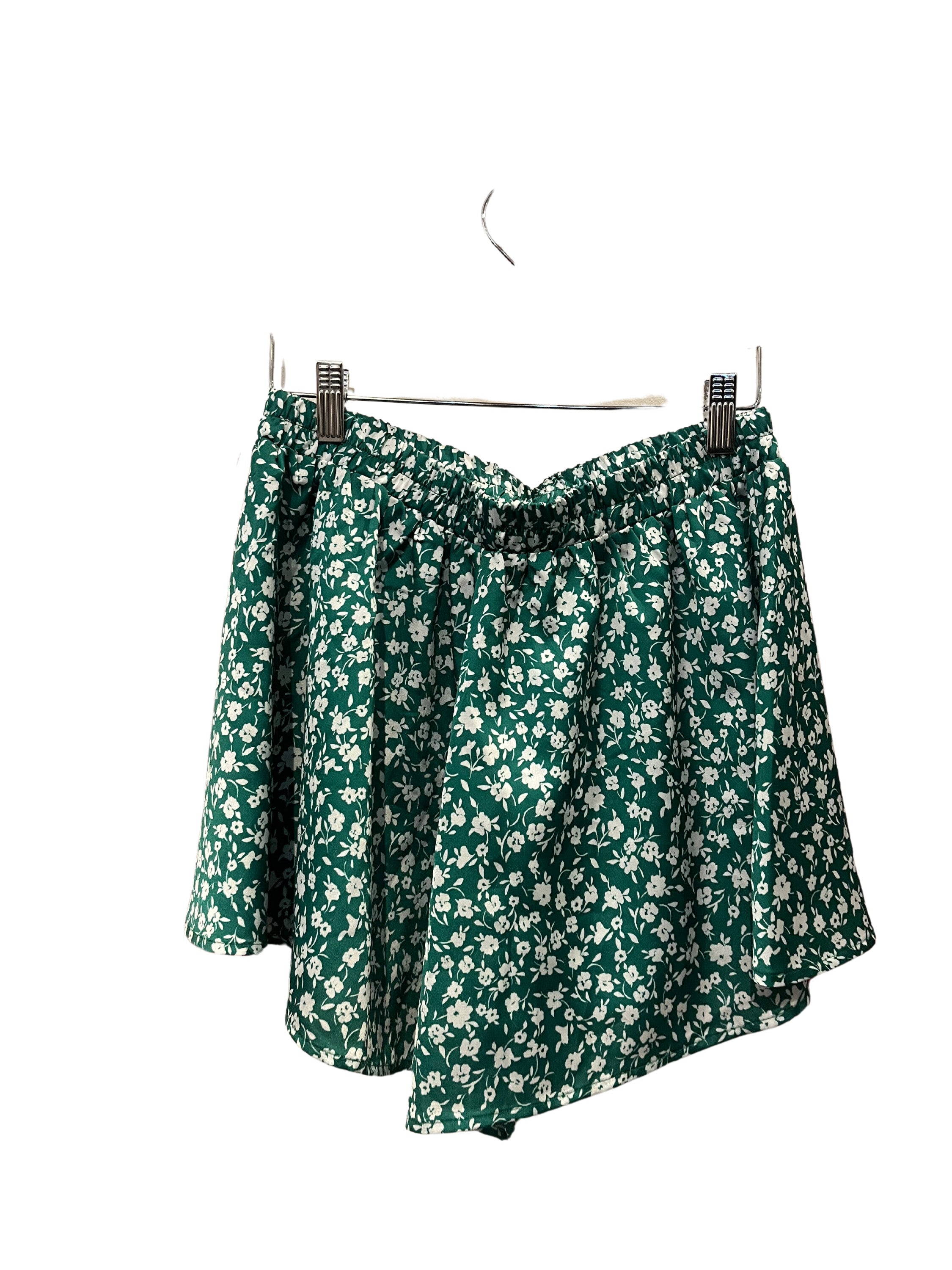 Molly Bracken shorts in Green Diane - clever alice