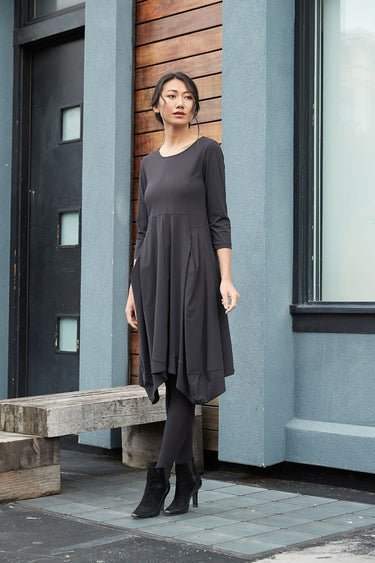 Porto Castello Dress in Slate 