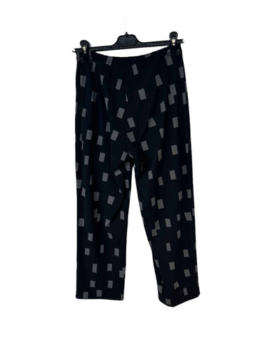 Porto Cropped Pant in Block Print 