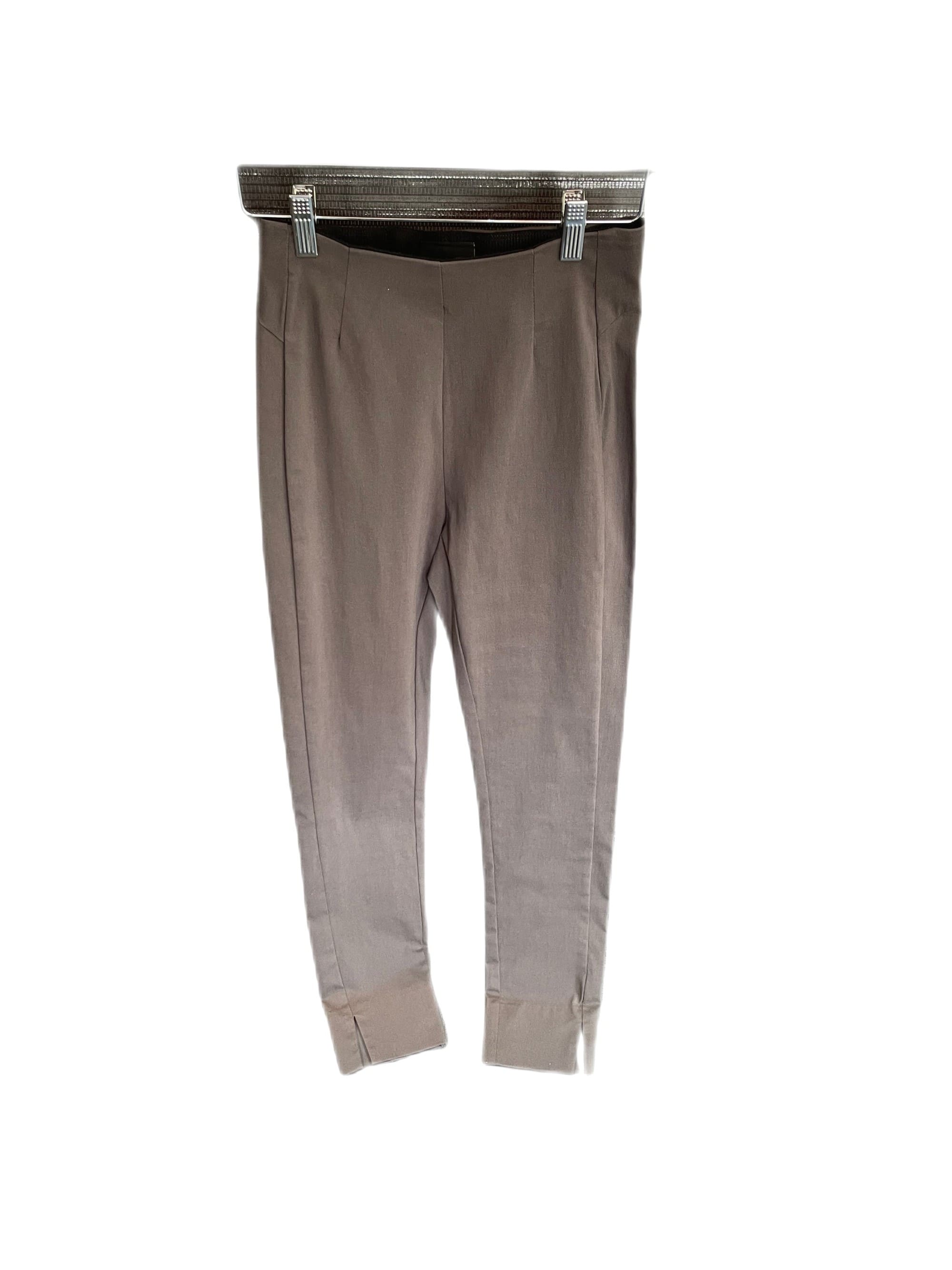 Porto Structured Pant in Charcoal 