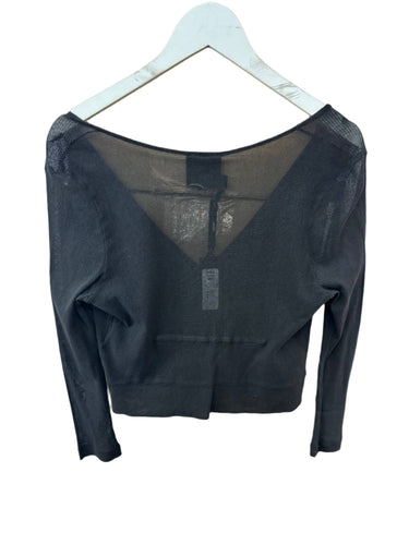 Porto Helios Sheer Cropped Cardigan in Multiple Colors 