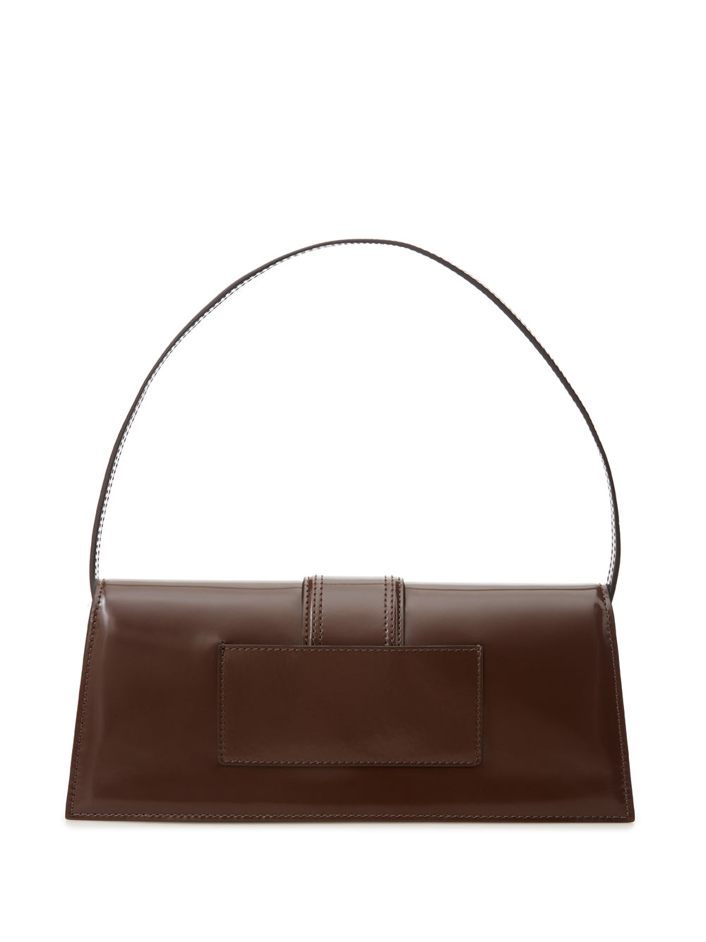 Jacquemus Brown Leather Le Bambino Long Shoulder Bag - clever alice