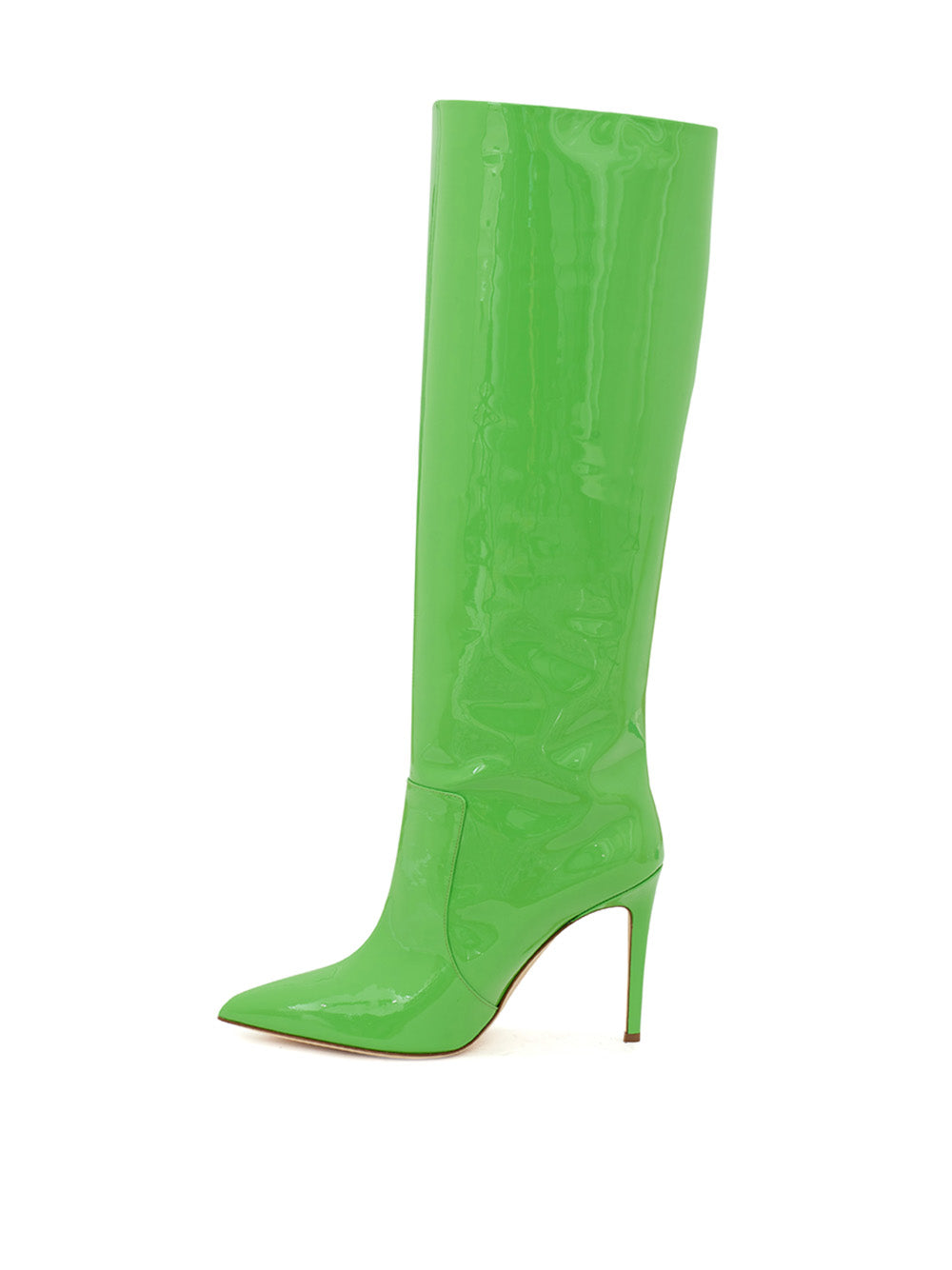 Paris Texas Green Patent Leather Boot - clever alice