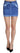 PLEIN SUD Blue Cotton Stretch Casual Mini Skirt - clever alice