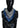 John Galliano Blue Bandana Wrap Foulard Square Handkerchief Scarf - clever alice